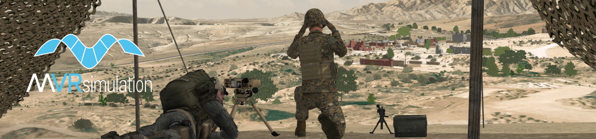 MVRsimulation newsletter banner with 3D geospecific terrain MVRsimulation newsletter banner with 3D geospecific terrain