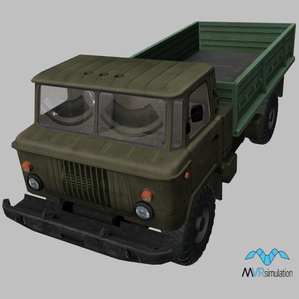 GAZ-66-Flatbed.UA.green