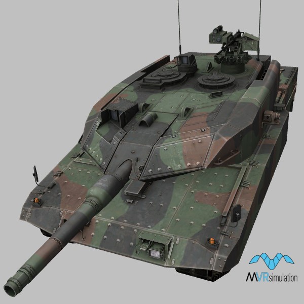 Leopard-2A7.DE.camo 3D Model