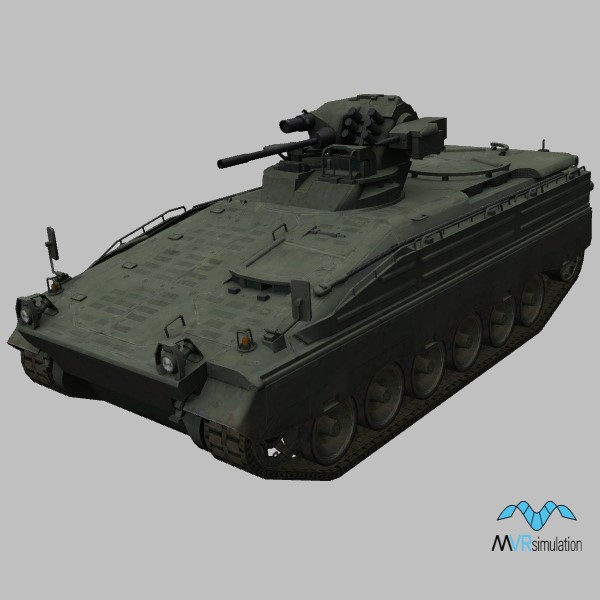 BMP Marder 1A3 1989 - 3D Model by podshyvalov