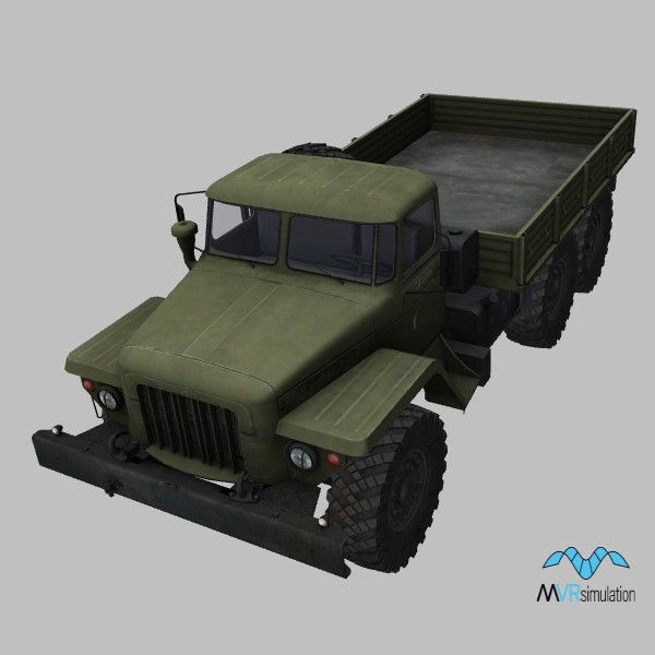 Ural-375D-flatbed.RU.green