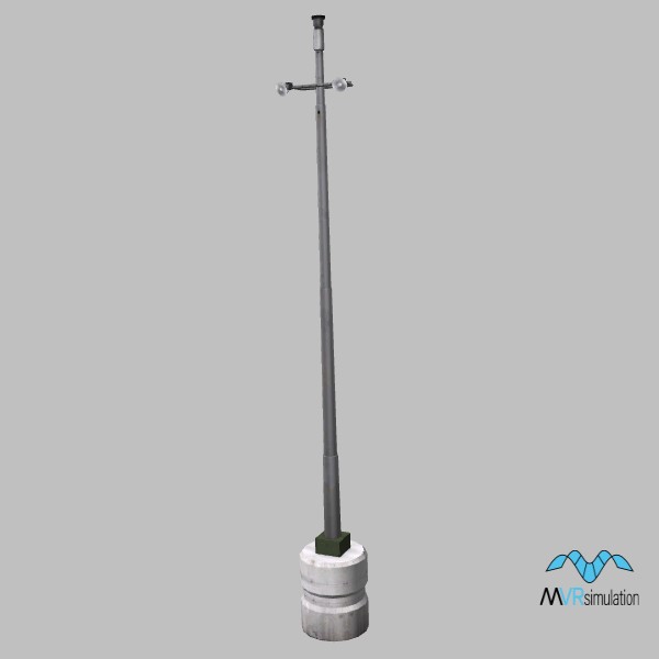 airport-lightpole-2bulb-13m