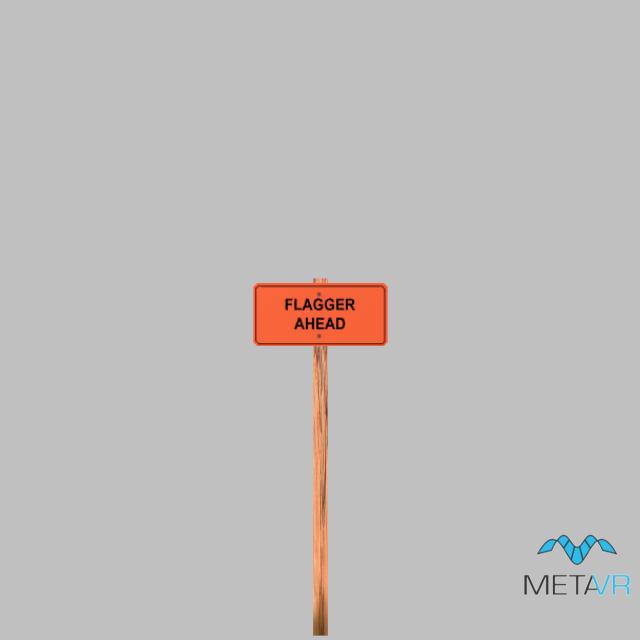 flagger_ahead-sign-001c