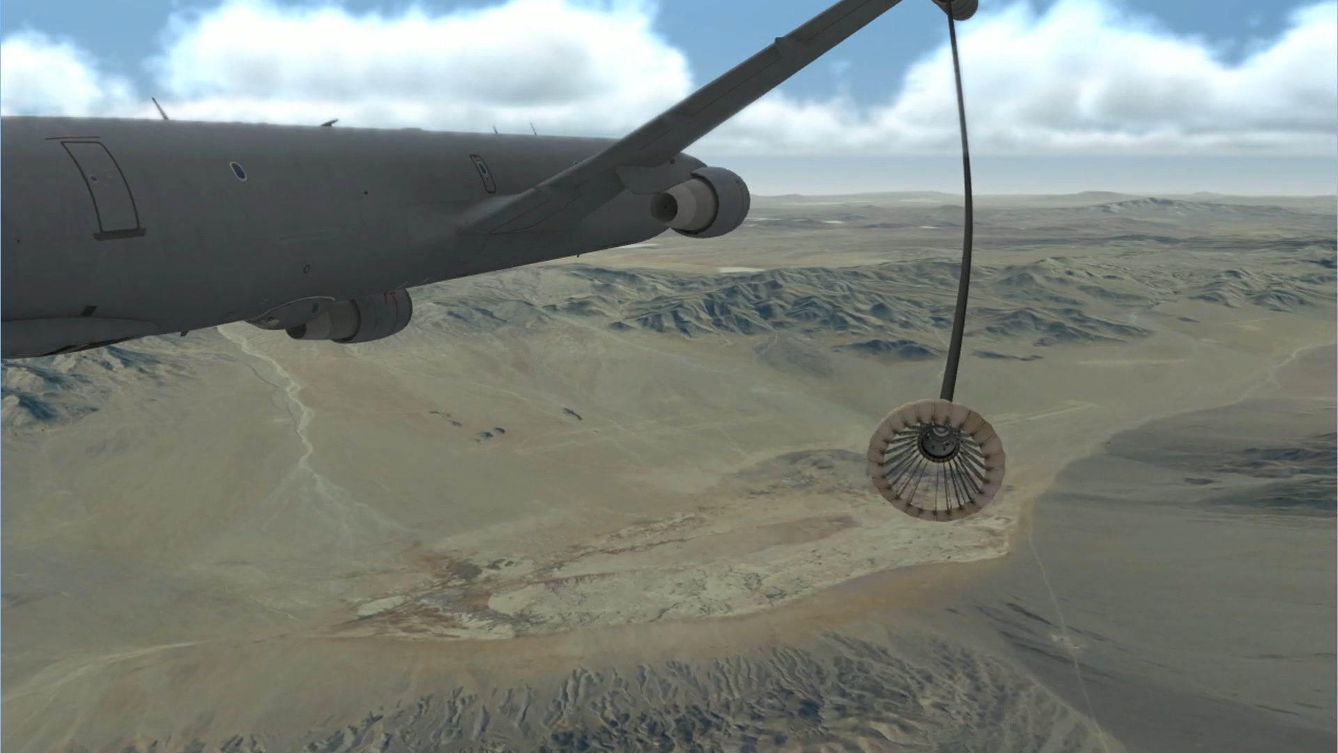 KC-46A Animated Drogue Deployment