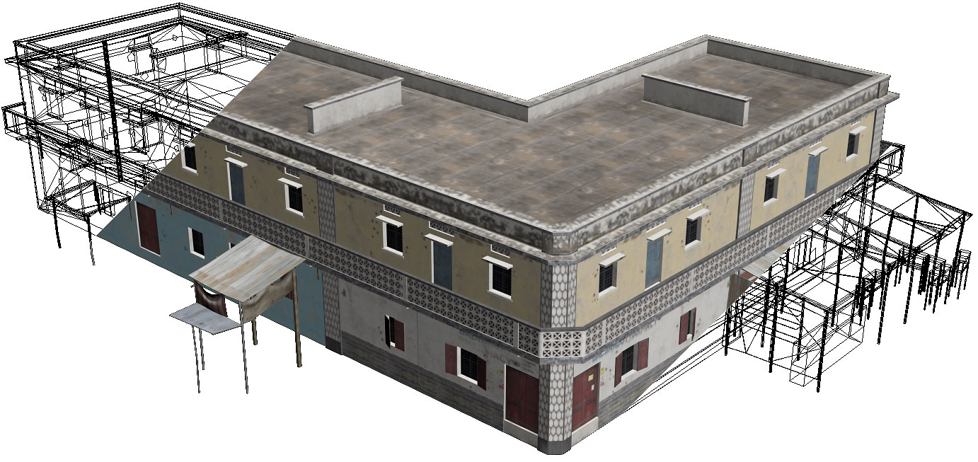 Creating the Kismayo-warehouse-0021 model.
