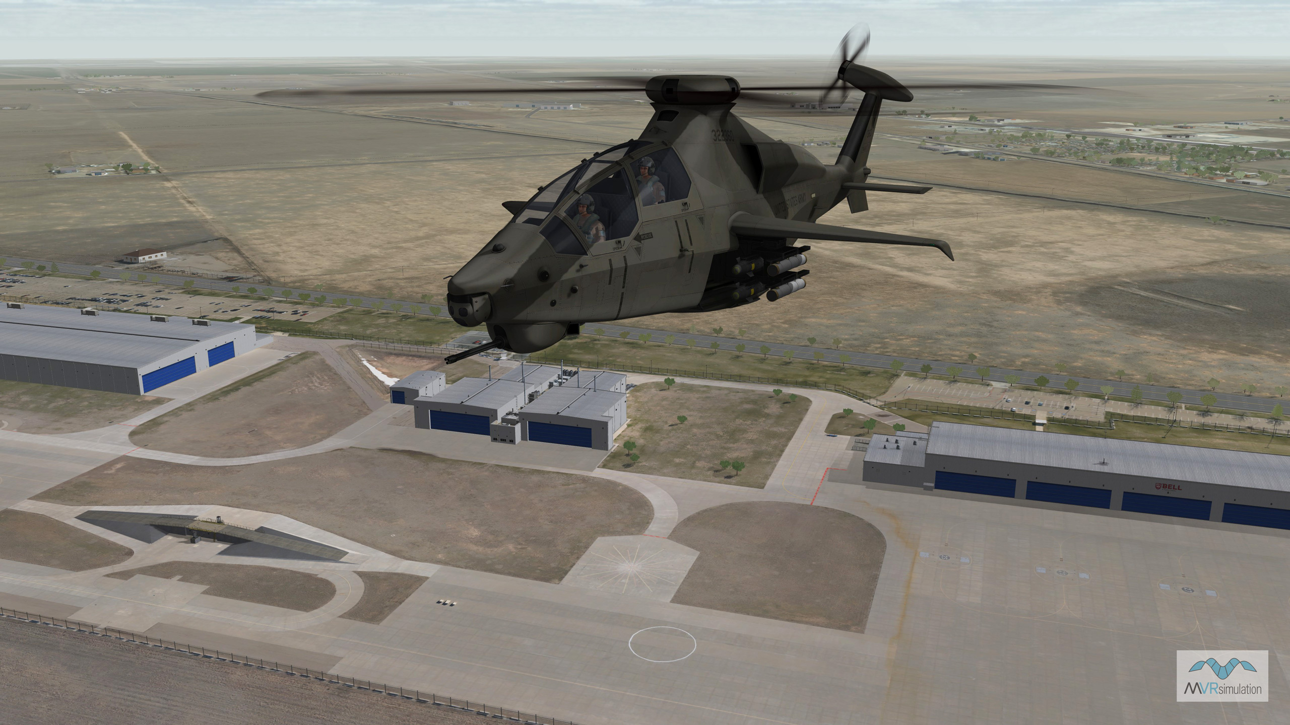 Bell Flight Helicopter Simulation