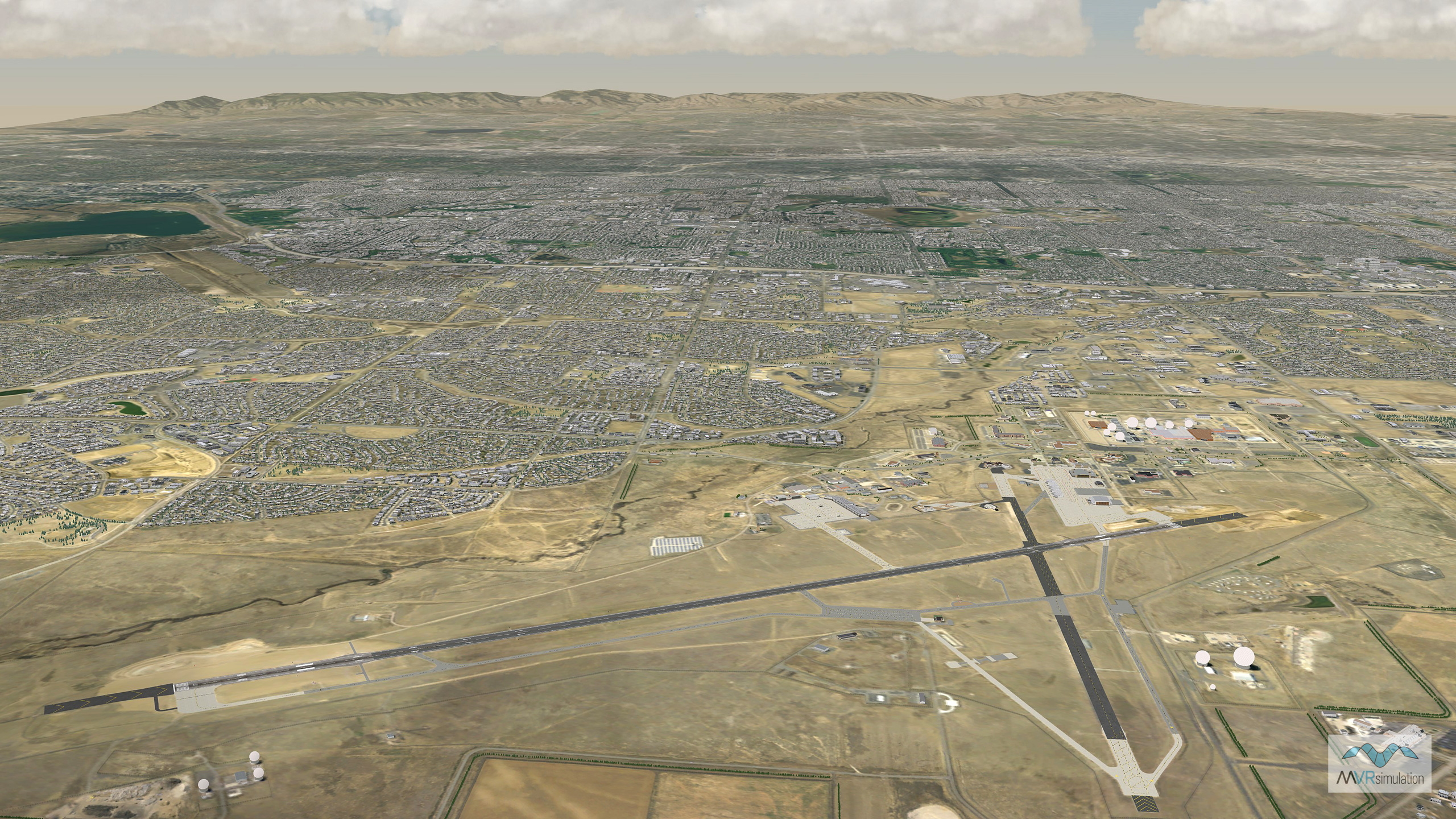 Buckley Air Force Base KBKF MVRsimulation Buckley Air Force Base KBKF MVRsimulation