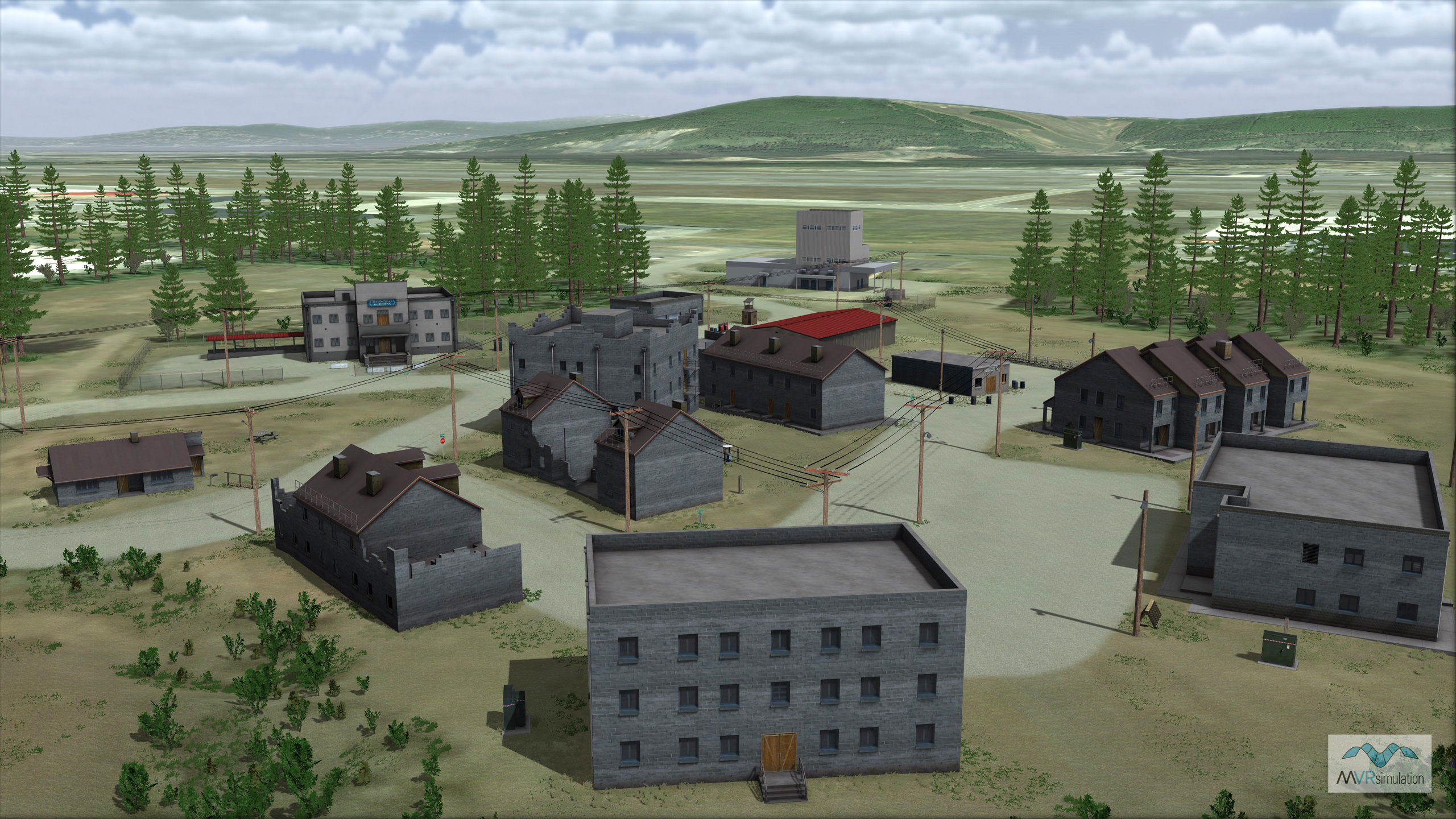 Martinez CACTF at Fort Wainwright as part of the VRSG CONUS Northwest terrain database.