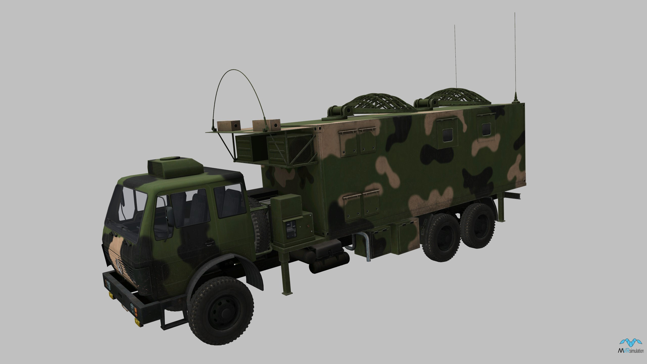 Sky Dragon air defense system animation