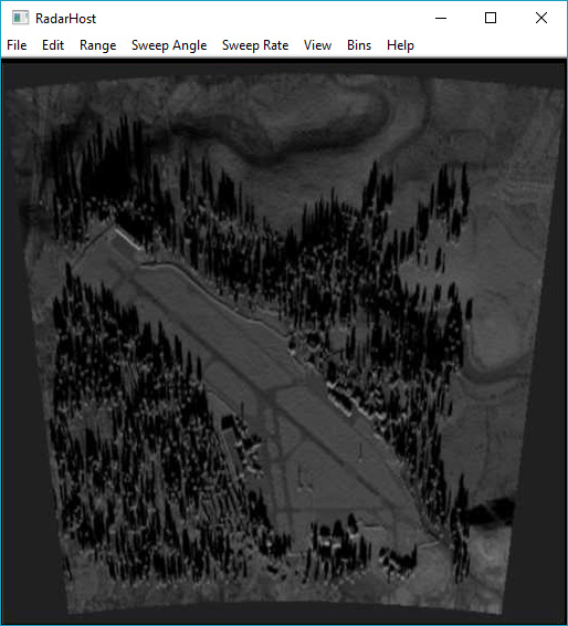 MetaVR's DRLMS Radar Host example application.